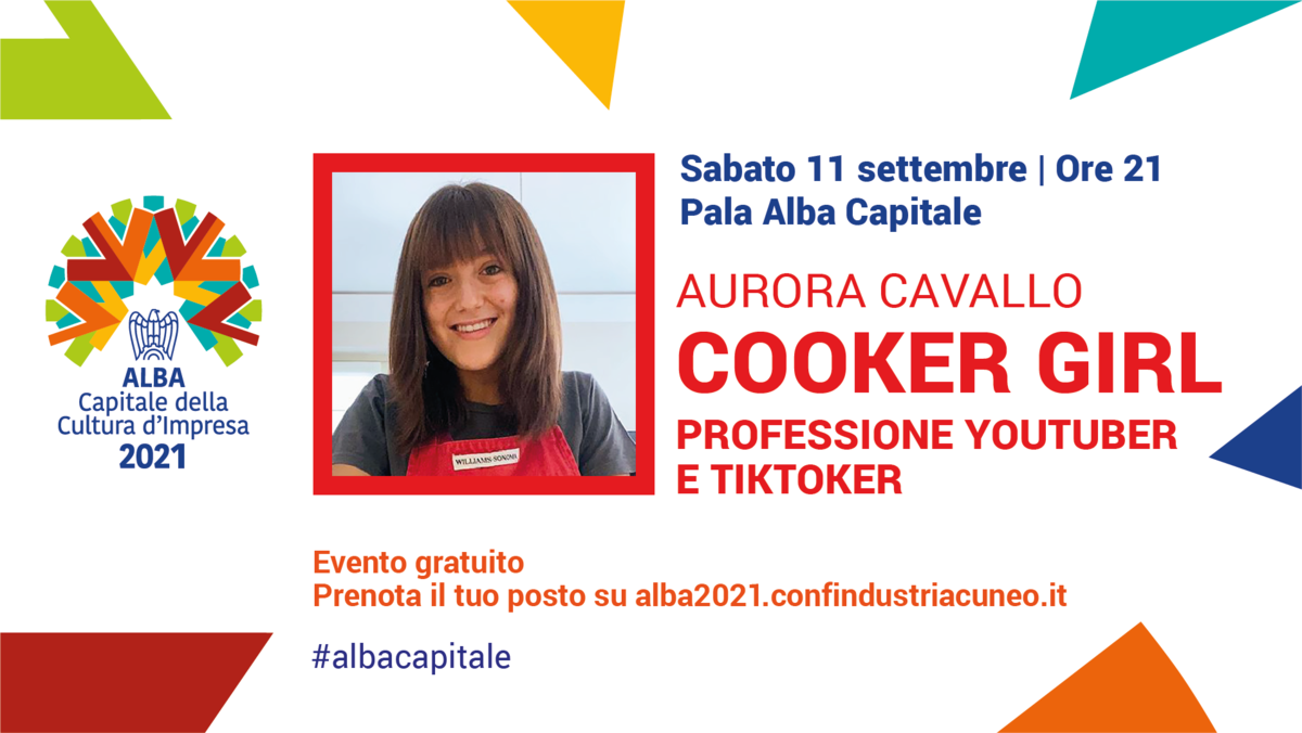 La Tiktoker “Cooker Girl” sul palco di Alba Capitale 