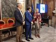 Ieri l'inaugurazione della mostra dedicata al celebre scultore