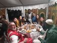 Nelle foto alcuni momenti della serata tenuta negli spazi della Moschea albese