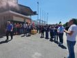 Ieri il presidio organizzato dalla Fiom Cgil