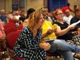 Nelle immagini alcuni momenti dell'assemblea