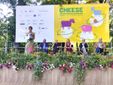 Alcuni momenti della presentazione tenuta ieri sera ai Giardini della Rocca Alcuni momenti della presentazione tenuta ieri sera ai Giardini della Rocca
