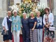 In foto alcuni momenti della festa patronale di Madonna dei Fiori, a Bra