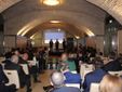 Alcuni momenti dell'evento di presentazione di prodotti tipici regionali a Roma