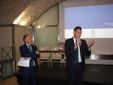 Alcuni momenti dell'evento di presentazione di prodotti tipici regionali a Roma