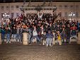 Foto di gruppo e alcuni momenti della giornata in piazza San Carlo a Torino