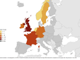 La mappa dell'ECDC/EFSA sull'epidemia di salmonella in Europa La mappa dell'ECDC/EFSA sull'epidemia di salmonella in Europa