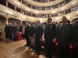 Alcuni momenti della cerimonia tenuta al Teatro Toselli di Cuneo