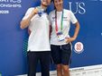 Francesca Montù e Federico Martino ai  World Acquatics Master Championship di Singapore
