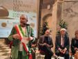 Il momento della proclamazione a Sonthofen, dove era presente l'assessore Spedale