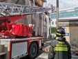 Vigili del Fuoco al lavoro in via Ognissanti