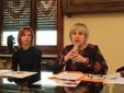 L'assessore Rosanna Martini (a destra) e Daniela Balestra, della Consulta Pari Opportunità