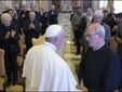 Padre Moscone con papa Francesco