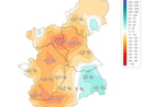 Nella mappa anomalia di precipitazione cumulata tra il 1° dicembre 2024 e il 28 febbraio 2025 rispetto alla norma del medesimo periodo nel trentennio 1991-2020