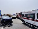 Frontale tra due auto sulla Statale 28 a Magliano Alpi Frontale tra due auto sulla Statale 28 a Magliano Alpi