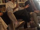 Osvaldo Bellino interviene alla presentazione dell'edizione 2025 di Collisioni, ieri al Circolo dei Lettori di Torino