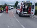 I soccorsi ai ciclisti