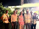 Il senatore Giorgio Maria Bergesio (Lega) questa notte ha fatto visita al cantiere dell’autostrada Asti-Cuneo per ringraziare le maestranze impegnate a montare il viadotto dell'ultimo tratto