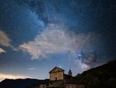 Castelmagno sotto le stelle (foto di Lorenzo Martini)