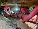 Alcune immagini dell'esercitazione tenuta nel fine settimana sulle montagne al confine tra Piemonte e Liguria
