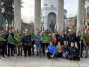 Gli alpini di Cuneo al Duomo di Milano per la messa di Natale Gli alpini di Cuneo al Duomo di Milano per la messa di Natale