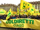 Coldiretti in piazza in un'immagine di repertorio - foto pagina fb coldiretti cuneo