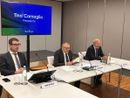 Da sinistra il direttore generale Enzo Cazzullo, il presidente Tino Cornaglia e il vicepresidente Pierpaolo Stra