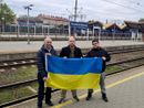 La delegazione di Azione guidata dal Segretario provinciale Giacomo Prandi in Ucraina