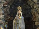 La statua della B.V. di Fatima, chiesa dei Battuti Neri di Bra