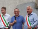 Da sinistra: Emanuele Sottimano (sindaco di Niella Belbo), Mauro Benedetto (presidente Nigella odv) e Mario Mina (sindaco di Niella Tanaro) Da sinistra: Emanuele Sottimano (sindaco di Niella Belbo), Mauro Benedetto (presidente Nigella odv) e Mario Mina (sindaco di Niella Tanaro)