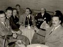 Archivio Gallizio a sinistra Beppe Fenoglio a destra Pinot Gallizio