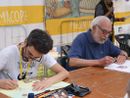 Un momento della passata edizione con Marco Tomatis e Francesco Tullio Altan Un momento della passata edizione con Marco Tomatis e Francesco Tullio Altan