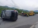 Auto si ribalta sulla provinciale tra Villanova e Roccaforte Mondovì e colpisce colonnina del gas Auto si ribalta sulla provinciale tra Villanova e Roccaforte Mondovì e colpisce colonnina del gas