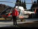 Il pilota di elicotteri Davide Giorda