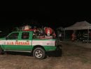 Il presidio notturno di Aib e Vigili del Fuoco