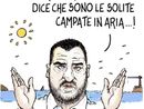 Salvini e l'approvazione del ponte sullo stretto di Messina, la nuova vignetta di Danilo Paparelli Salvini e l'approvazione del ponte sullo stretto di Messina, la nuova vignetta di Danilo Paparelli