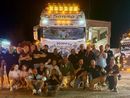 Trombe e luci: 50 camion in festa in memoria di Cristiano Giordanengo, morto in un incidente a Margarita dopo un malore lo scorso febbraio Trombe e luci: 50 camion in festa in memoria di Cristiano Giordanengo, morto in un incidente a Margarita dopo un malore lo scorso febbraio