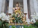 In foto alcuni momenti della festa patronale di Madonna dei Fiori, a Bra