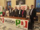 Sindaci PD durante l'incontro di Saluzzo con Sannazzaro e Calderoni Sindaci PD durante l'incontro di Saluzzo con Sannazzaro e Calderoni