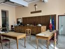 L'aula del tribunale di Cuneo