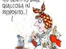 Primo Maggio, la Festa del Lavoro, vista da chi probabilmente preferirebbe la Festa del Riposo. Nuova vignetta di Danilo Paparelli