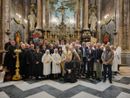 In foto la celebrazione in onore del Cottolengo, a Bra