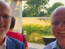 Il direttore di Ascom Bra, Luigi Barbero e il fondatore di Tesisquare, Giuseppe Pacotto