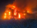 La casa a fuoco in piazzetta degli Orti a Cherasco La casa a fuoco in piazzetta degli Orti a Cherasco