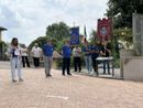 Un momento della celebrazione