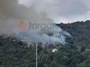 Revello, incendio in località Morra San Martino (FOTO AIB)