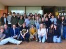Un gruppo di studenti del Liceo Artistico, accompagnati dal dirigente scolastico Roberto Buongarzone, in visita a Radio Alba