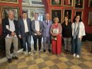 Da SX: Silvio Barbero, Massimo Torchio, Pasquale Cantoro, Silvio Artusio Comba, Giovanna Quaglia, Rosalia Montefusco, Giuseppina Casucci.