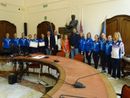 Premiate le atlete del Twirling Carrù per le medaglie ottenute ai campionati europei e mondiali Premiate le atlete del Twirling Carrù per le medaglie ottenute ai campionati europei e mondiali