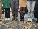La prospettiva della serata di Albedo sulle calzature